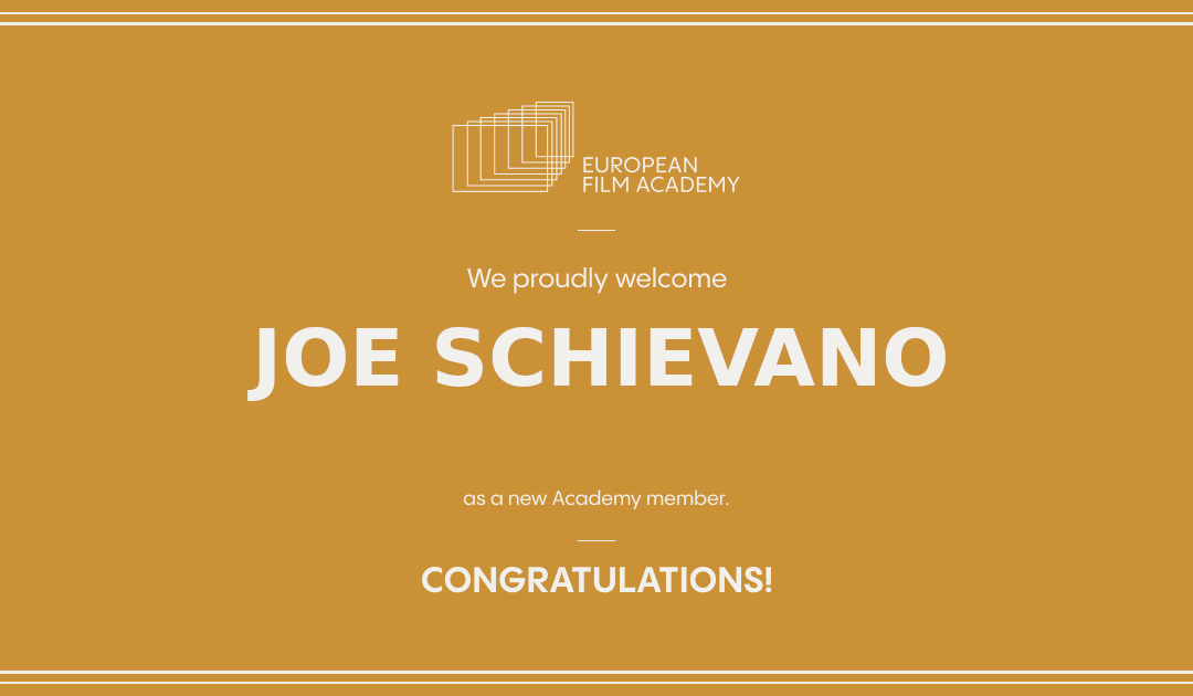 Joe Schievano fondatore di Soundrivemotion ora in European Film Academy